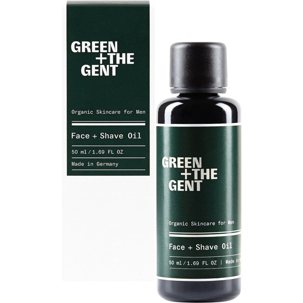 Green + The Gent Face & Shave Oil Huile visage