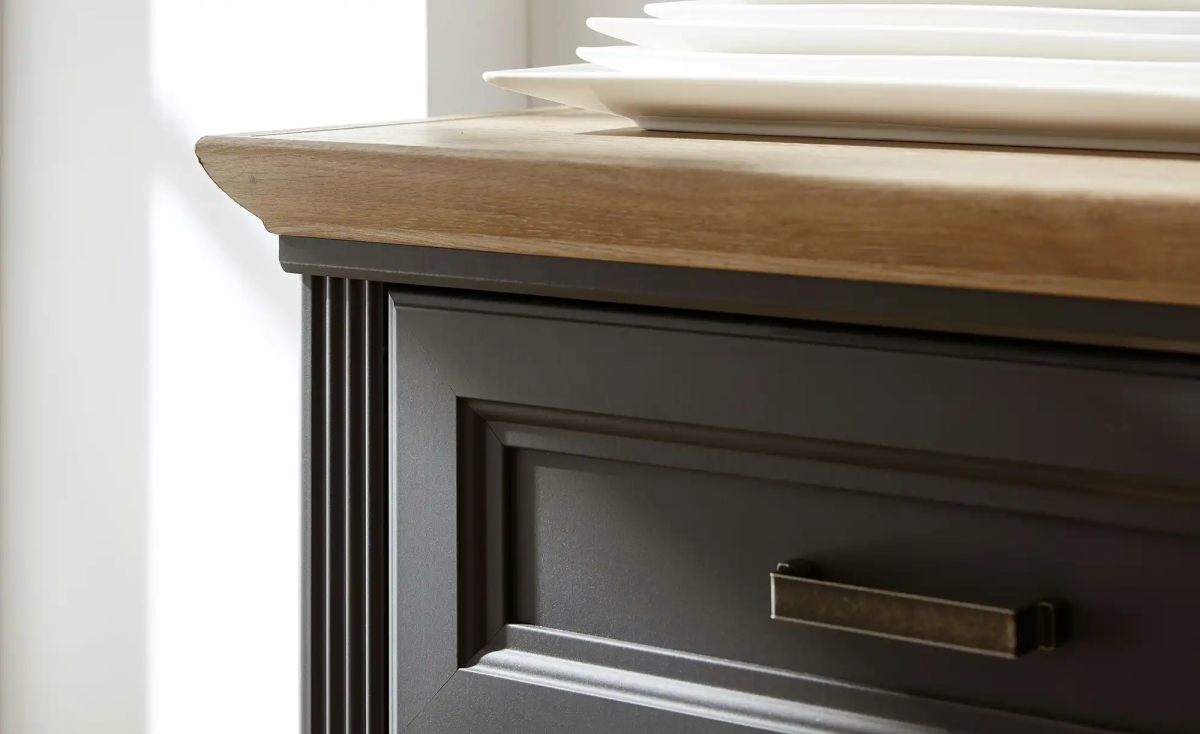 Sideboard Jasmin Graphit Eiche