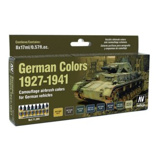 Model Air Set German Vehicles Colors 1927-1941 (8)