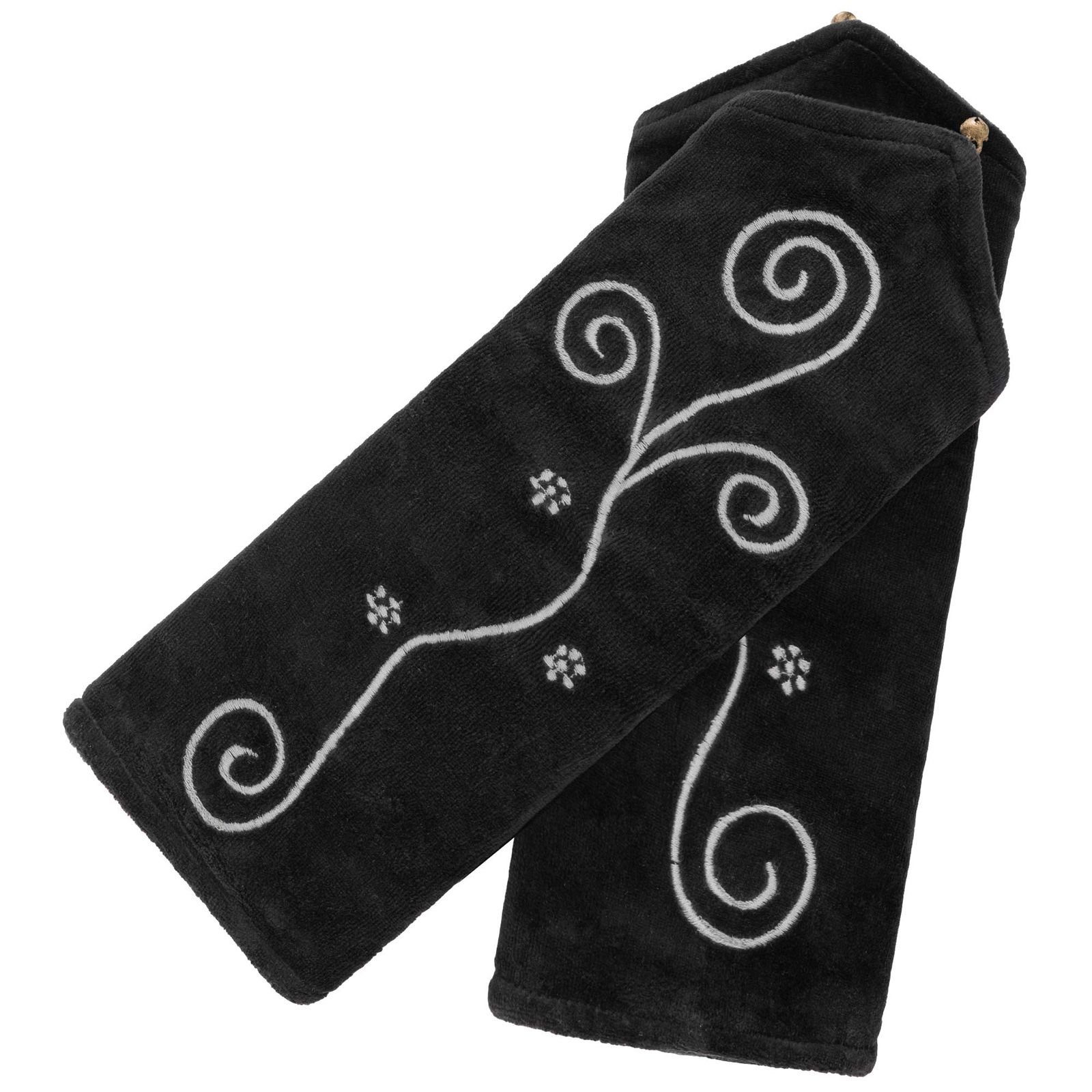 KUNST UND MAGIE Armstulpen Samt Stulpen Armstulpen Handwärmer Pulswärmer Handschuhe Boho Armlinge