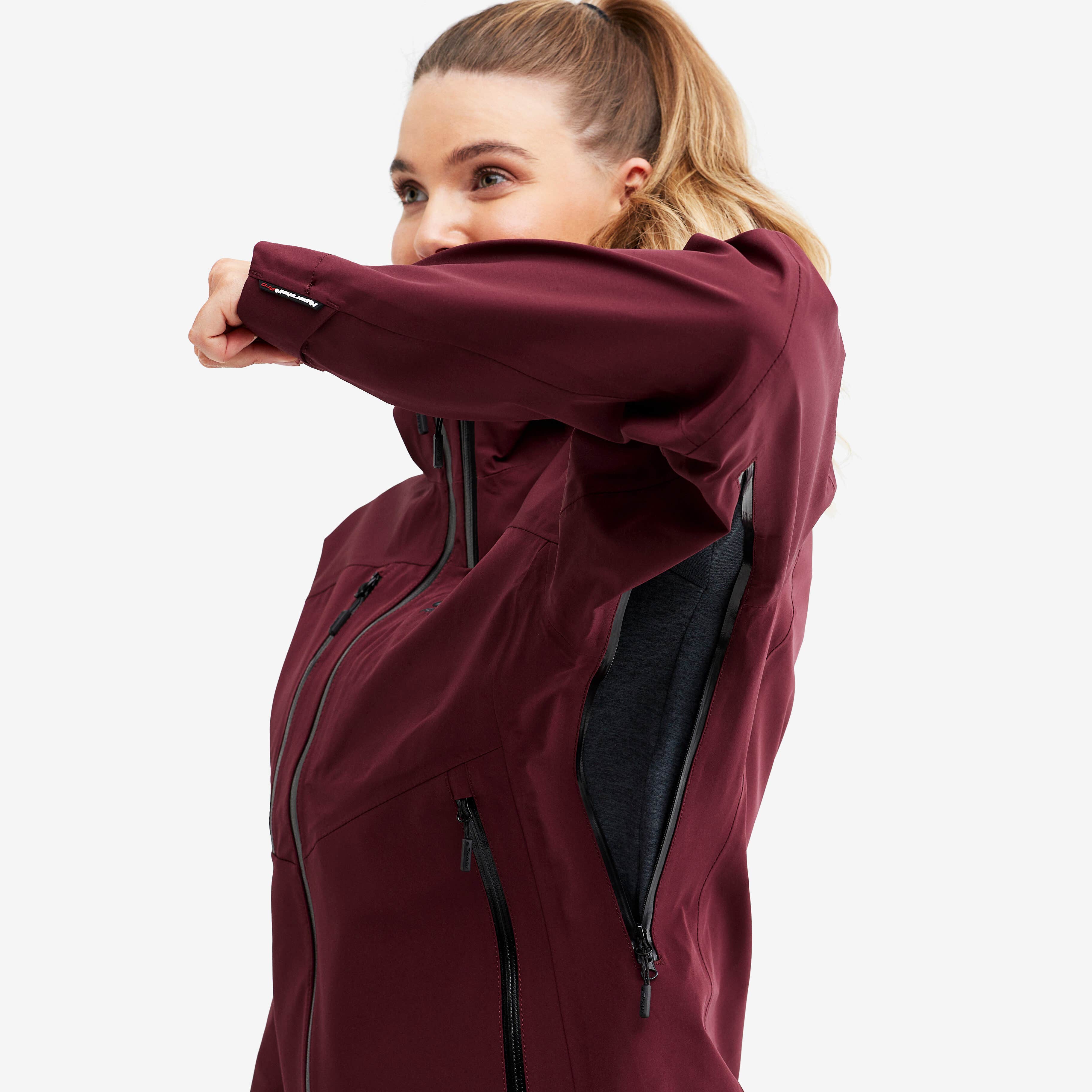 Cyclone Rescue Jacket 2.0 Femme Burgundy