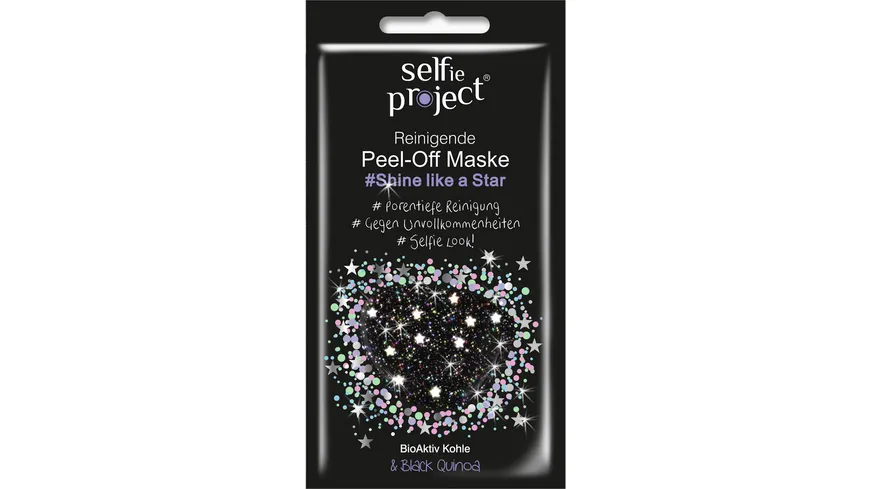 Selfie Project #Shine like a Star Reinigende Peel-Off Maske 12 ml