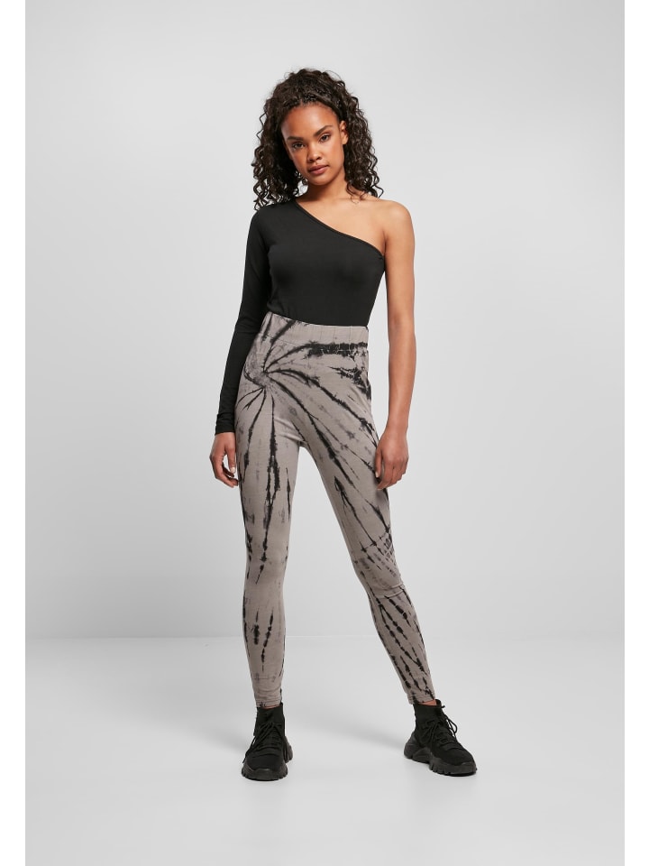 Urban Classics Urban Classics Leggings in black/asphalt günstig kaufen