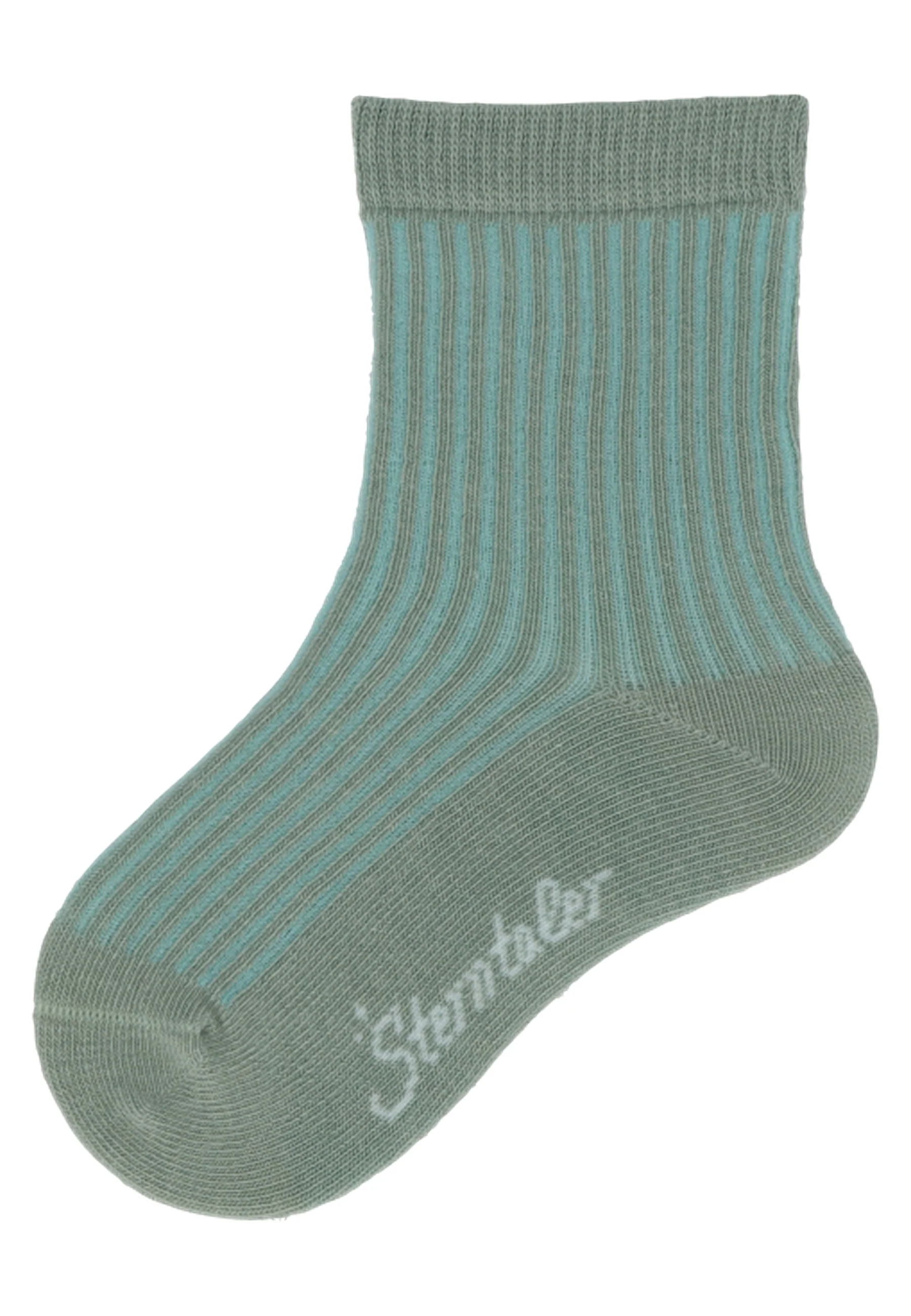 Socken im 3er Pack mit Struktur in versch. Farben