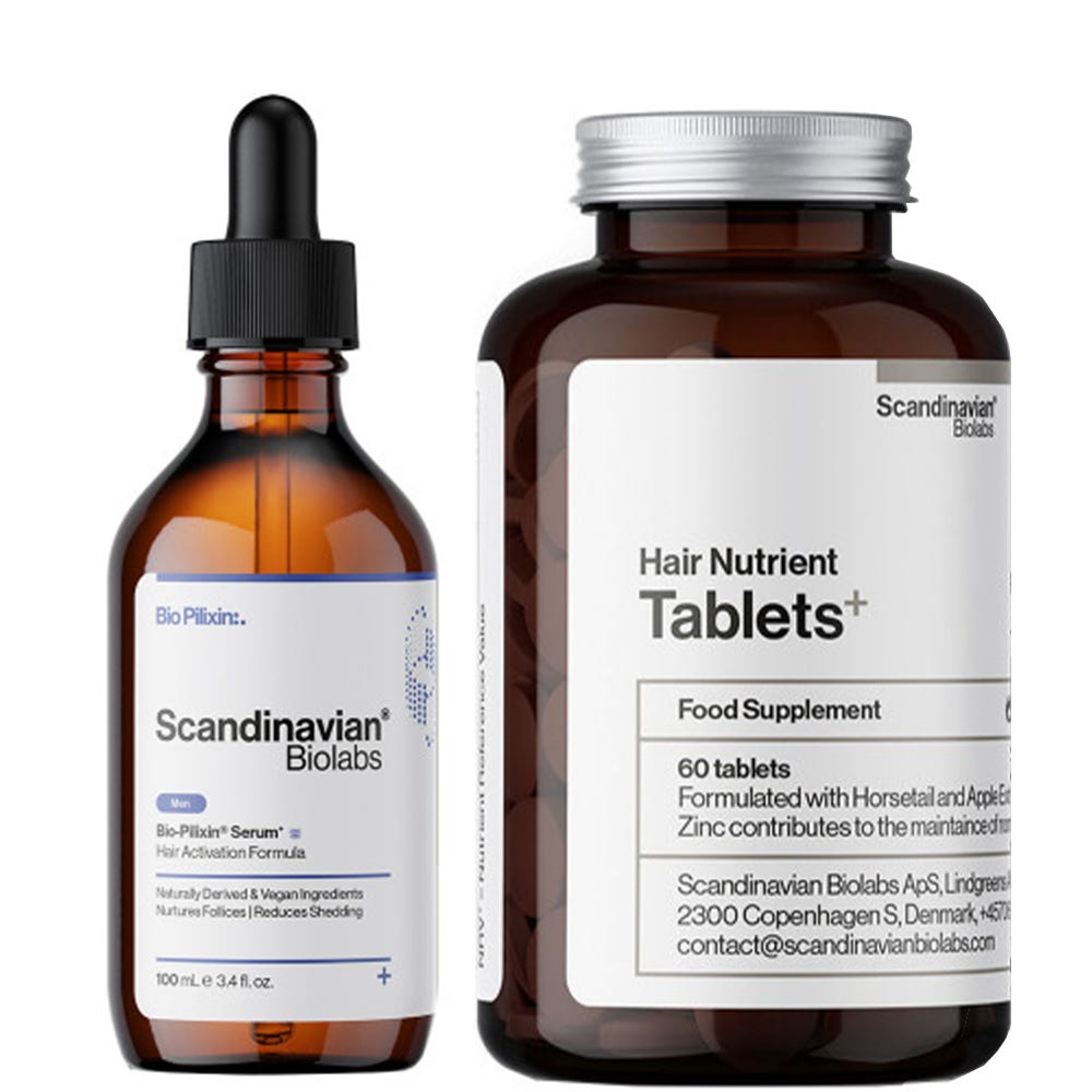 Scandinavian Biolabs Hair Growth & Nurtient Set for Men