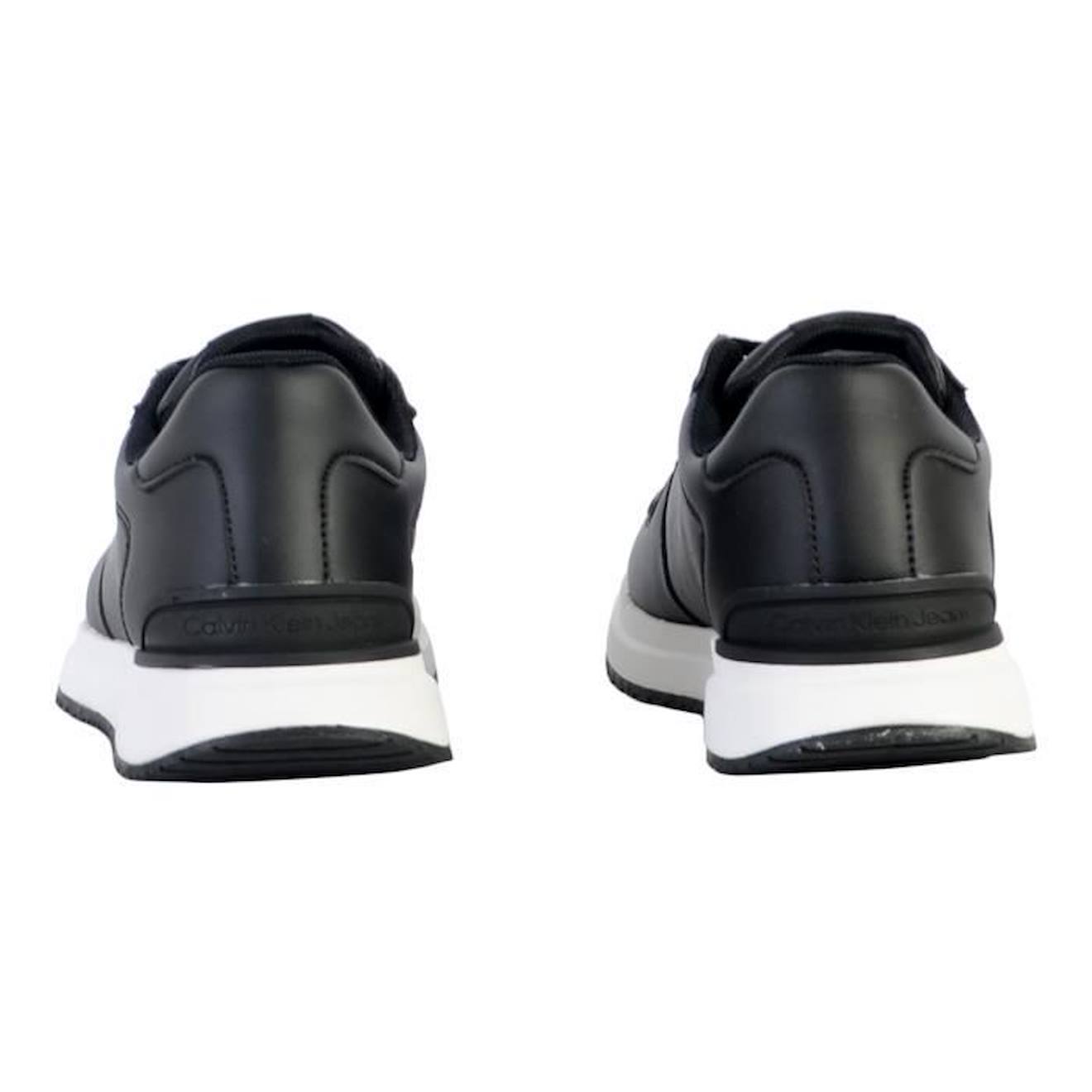 Basket à Lacets Calvin Klein Jeans Low Cut Lace-Up noir