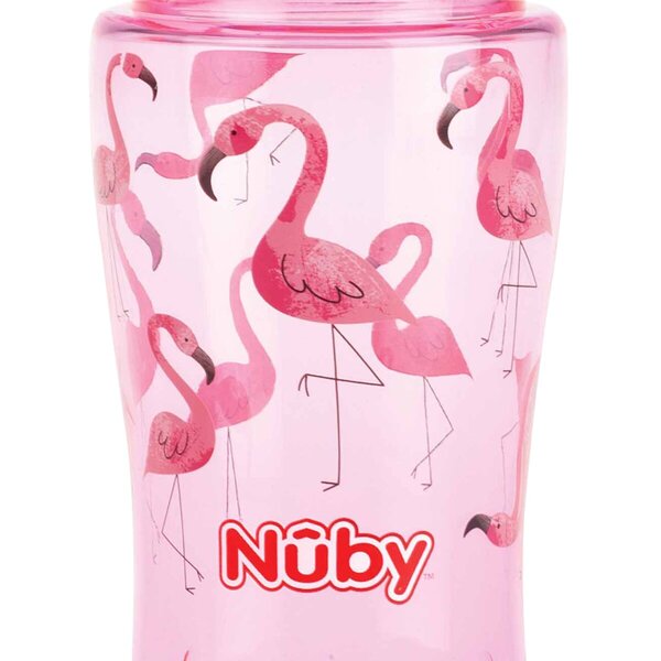 Nûby Flip-It -muki, pinkki, 360ml