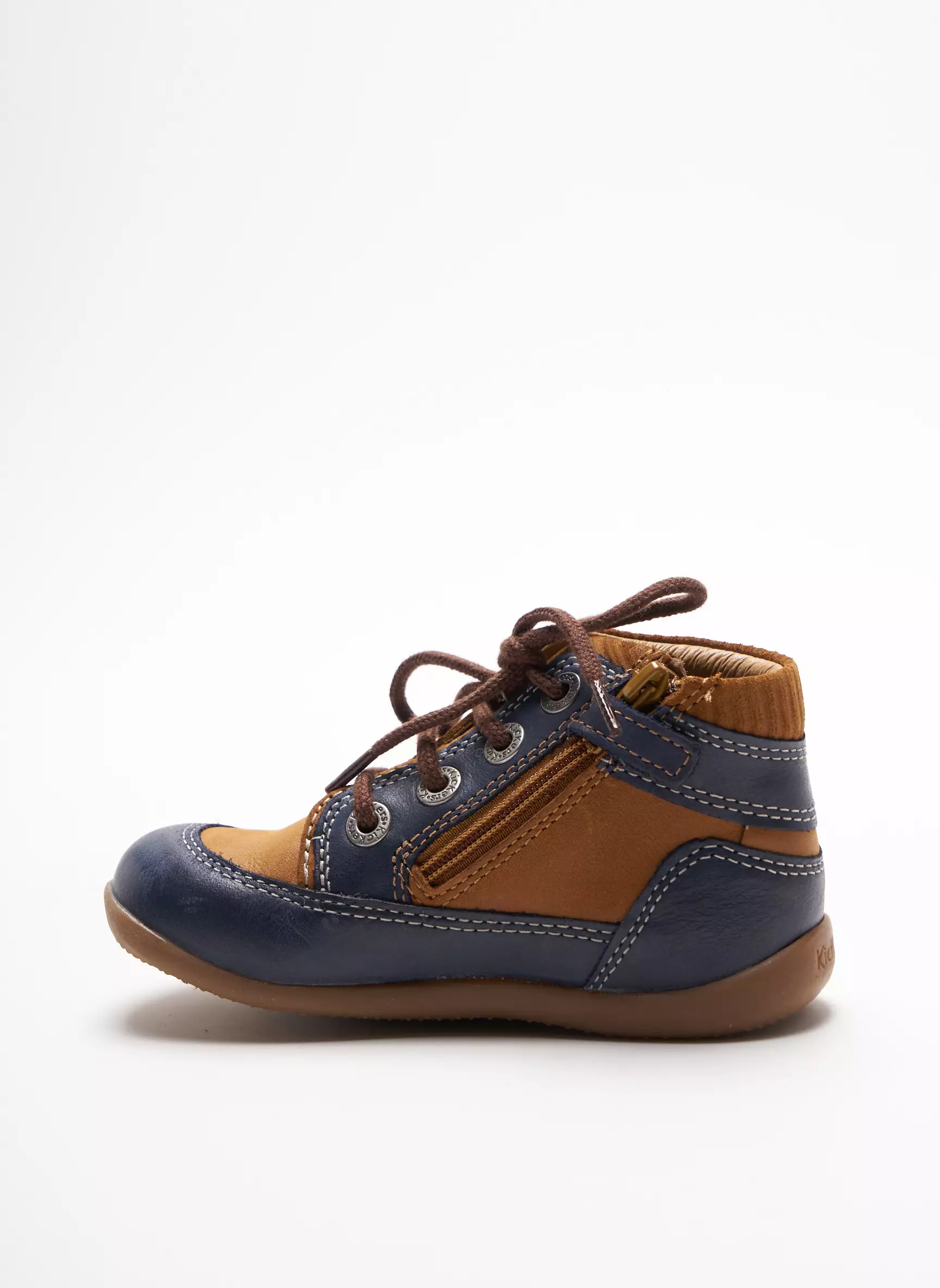 Kickers Baskets Garcon couleur bleu