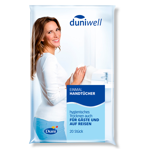 DUNIWELL Einmal Handtuch  20 St  Tücher