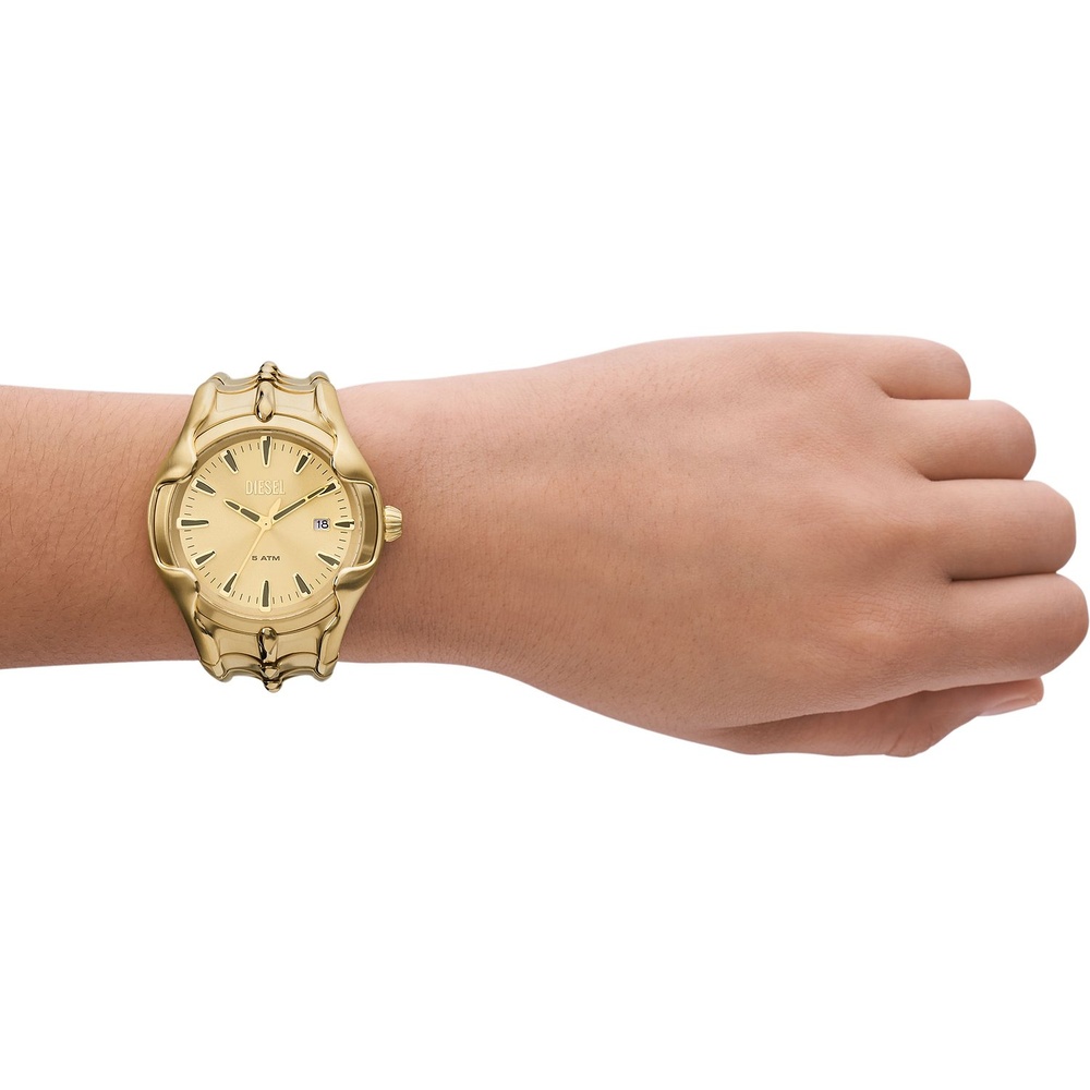 Diesel Montre pour hommes Acier inoxydable Montre