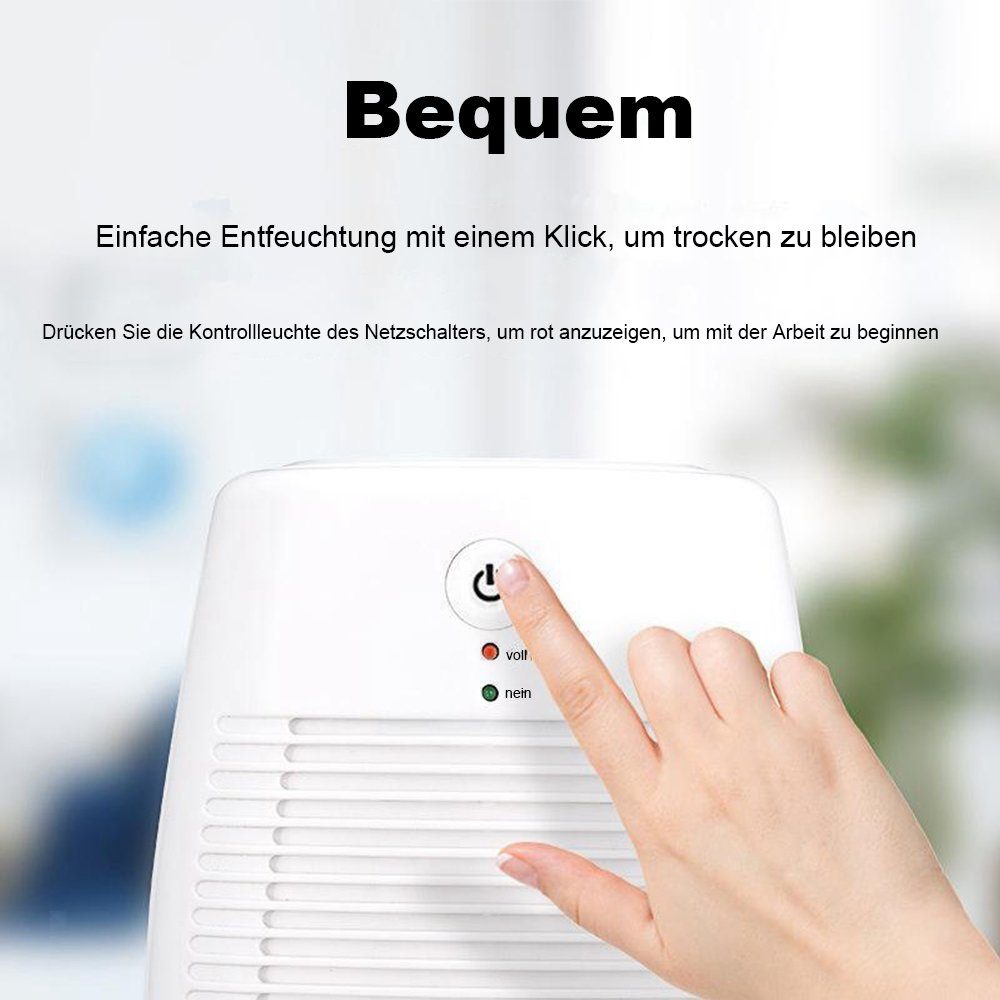 Yoyaxi Luftentfeuchter Kompakter Mini-Luftentfeuchter - Tragbar und energieeffizient, Tragbar und leicht zu transportieren