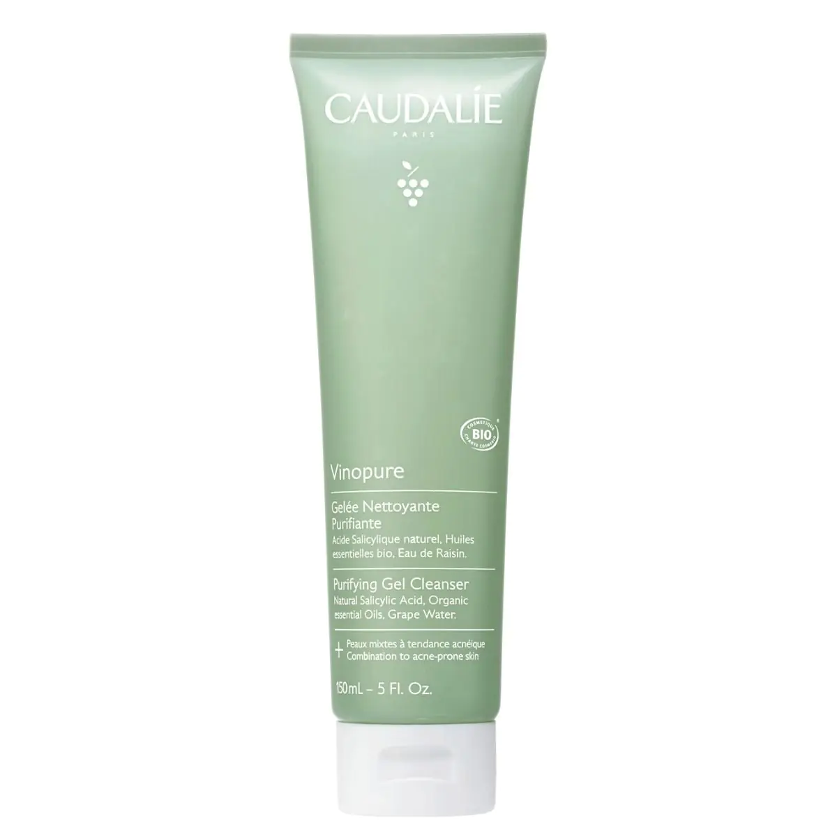 Caudalie Vinopure valomasis gelis, 150 ml