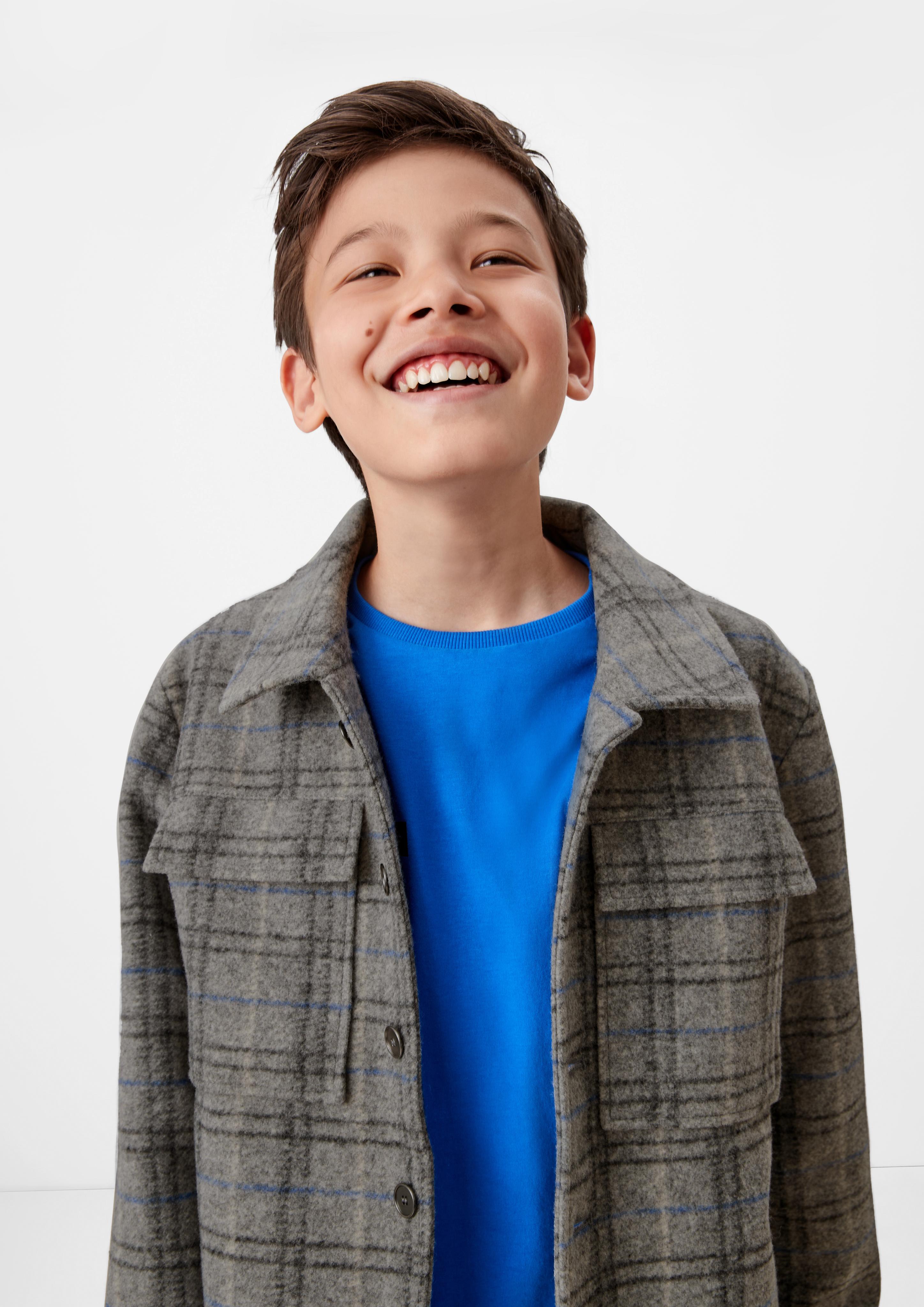 Overshirt aus weichem Fleece  2123623-97N2