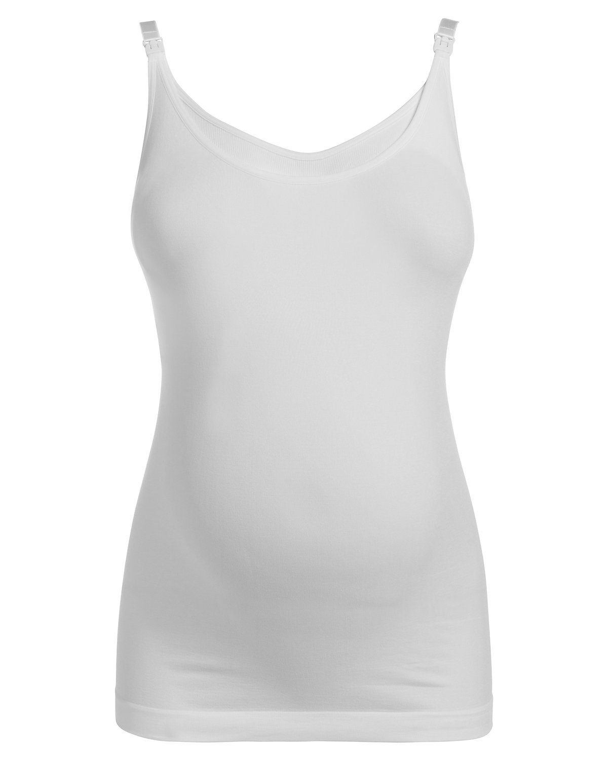 Seamless Still-Top, White
