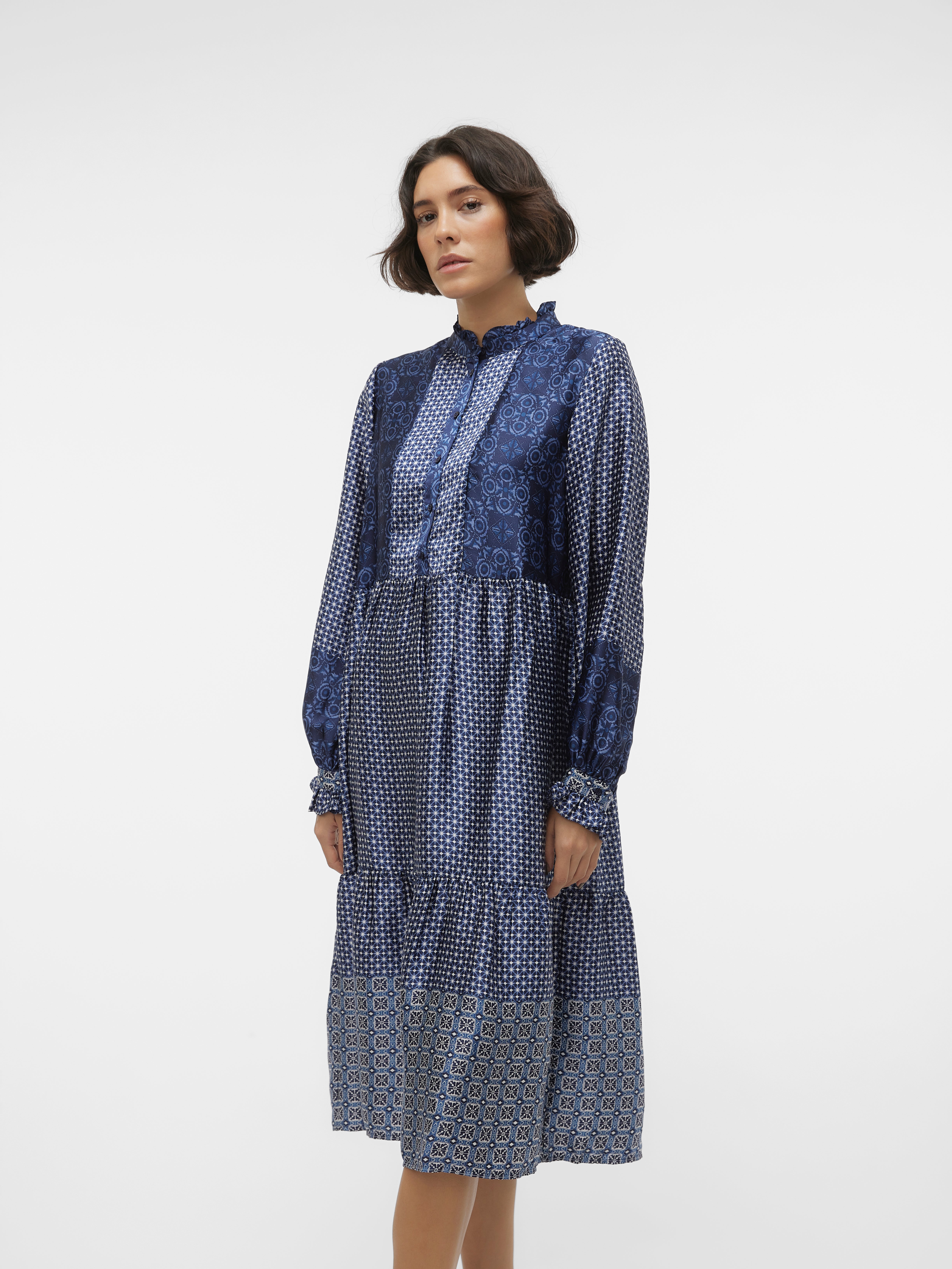 VMLEVI Langes Kleid