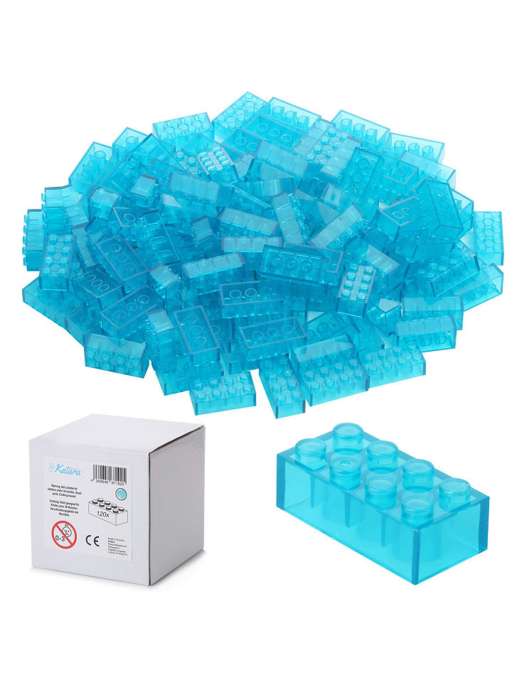 Katara 120 Bausteine  4x2 in Transparent günstig kaufen onesize