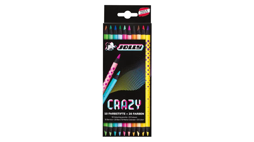 JOLLY Next Crazy Buntstifte 10er-Kartonetui