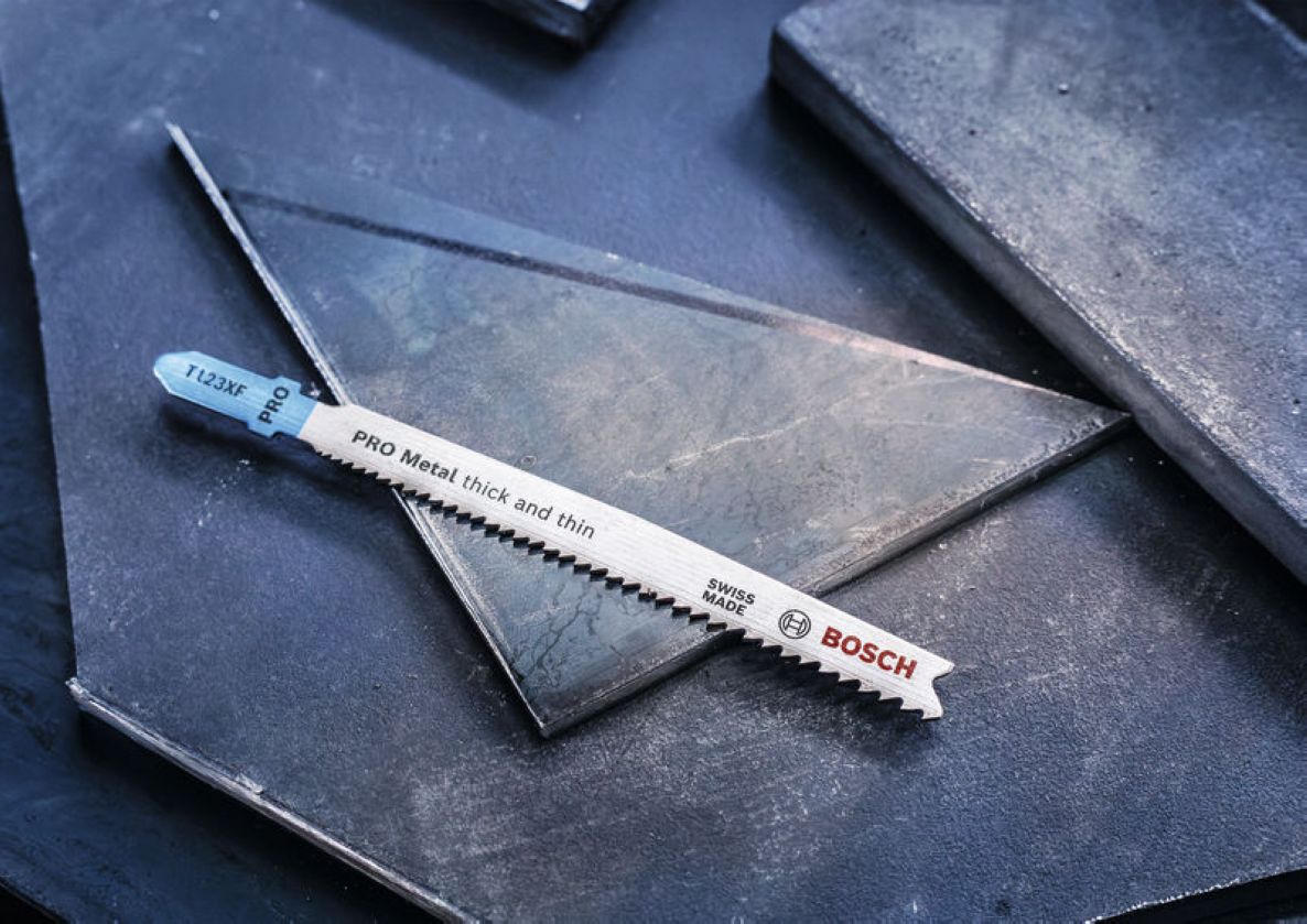 „Bosch Blue Accessories 2608655100 PRO Metal“ storiems ir ploniems pjūklams T123XF, 100 mm, 2 vnt.