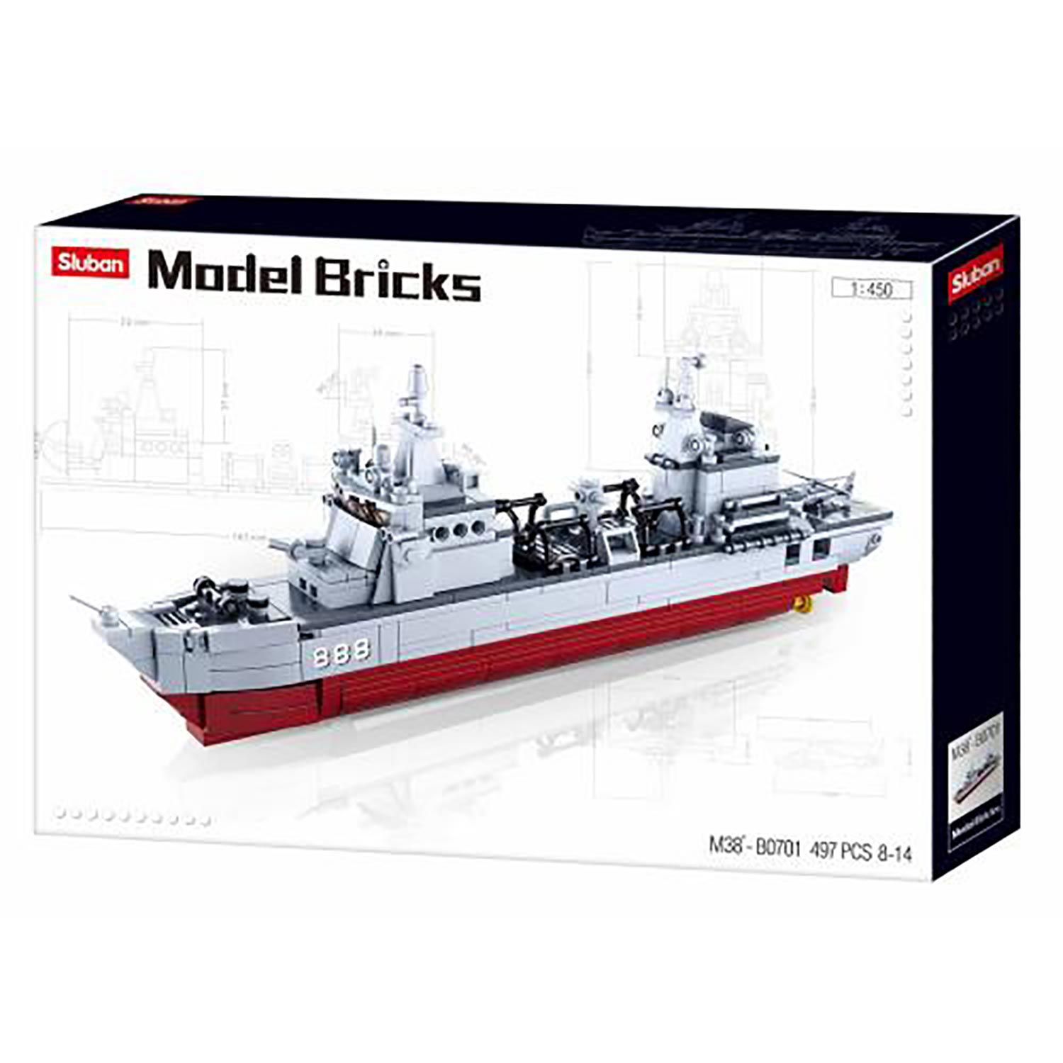 Versorgungsschiff - Bausteine Set M38-B0701