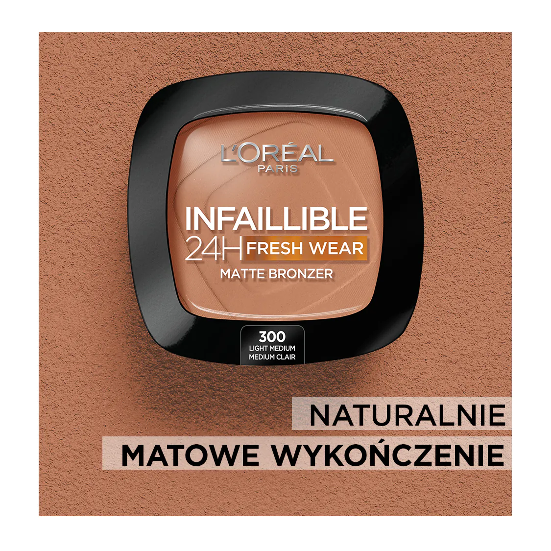 L'Oréal Paris Infaillible 24h Fresh Wear Bronzer 300 Lys Medium