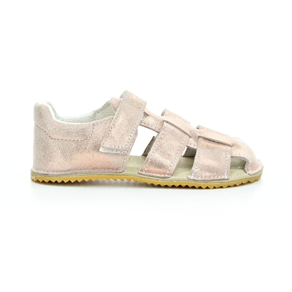Jonap Zula bronzefarbene Barfußsandalen