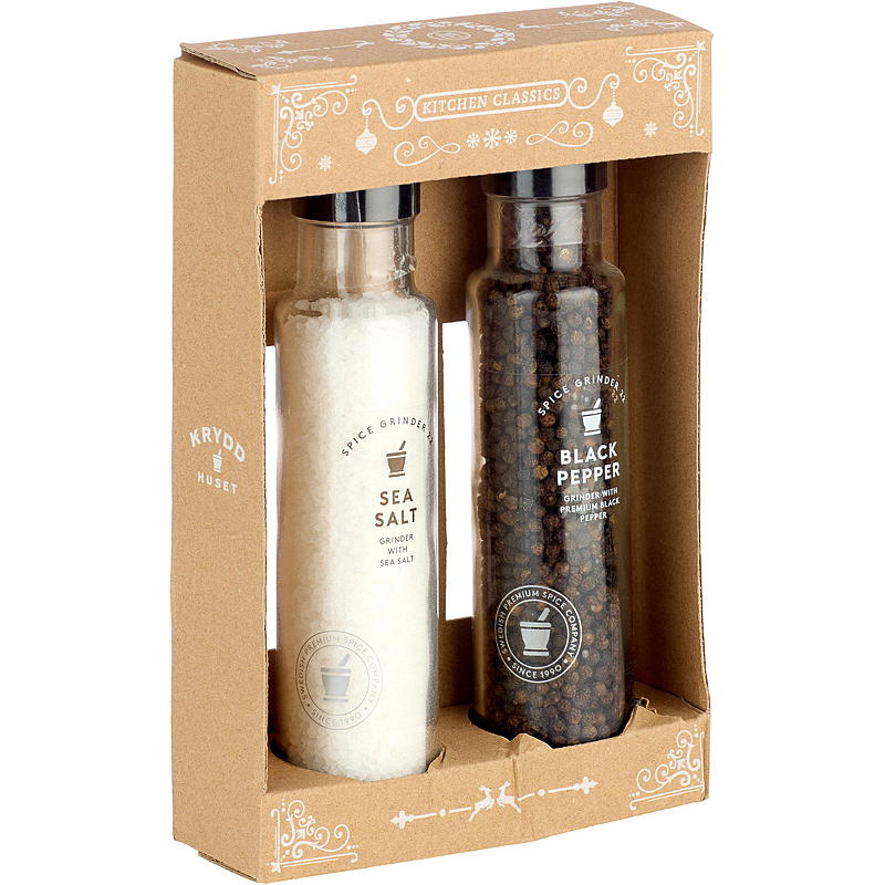 Kryddhuset Gavesett salt/pepper m/kvern
