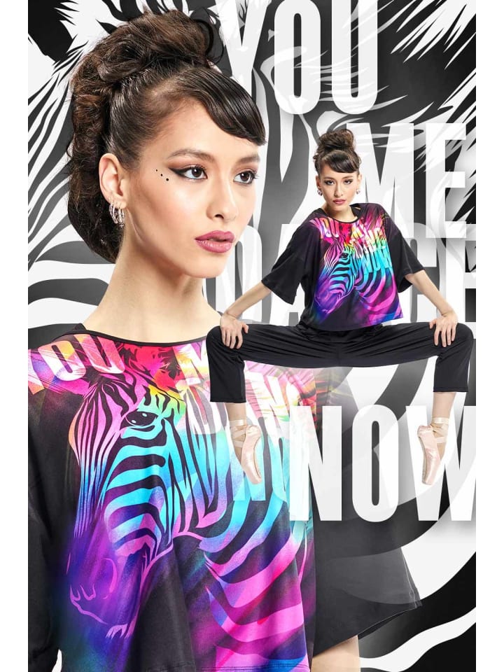 Winshape Functional Light and Soft Dance-Top DT109LS in rainbow zebra/black günstig kaufen
