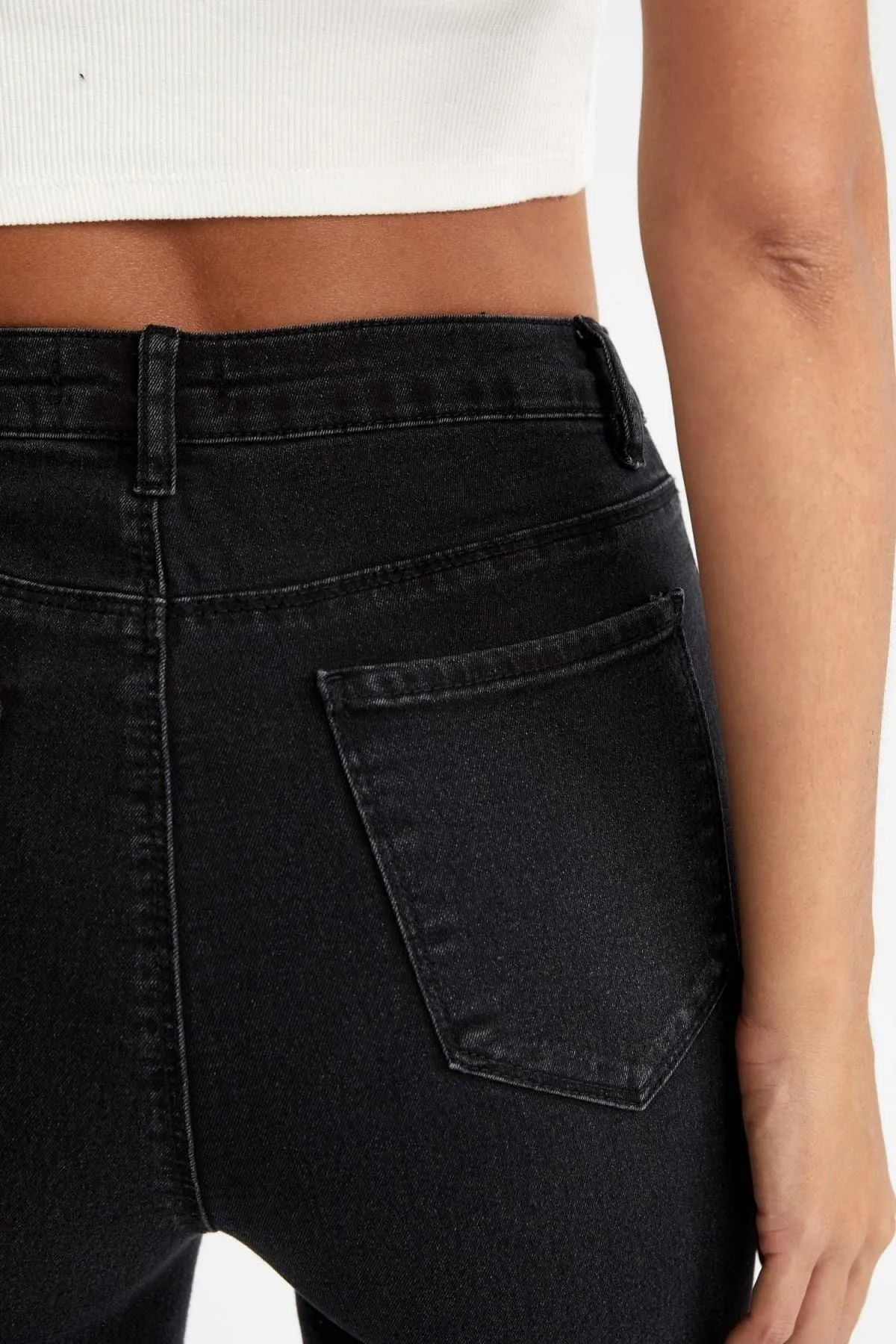 DeFacto  Super Skinny Fit Jeanshose mit hoher Taille
