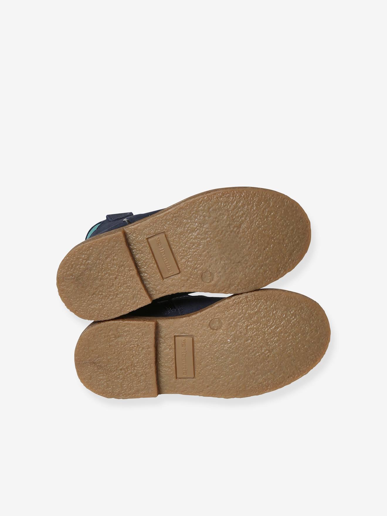 Vertbaudet Mädchen Boots mit Anziehtrick - marine