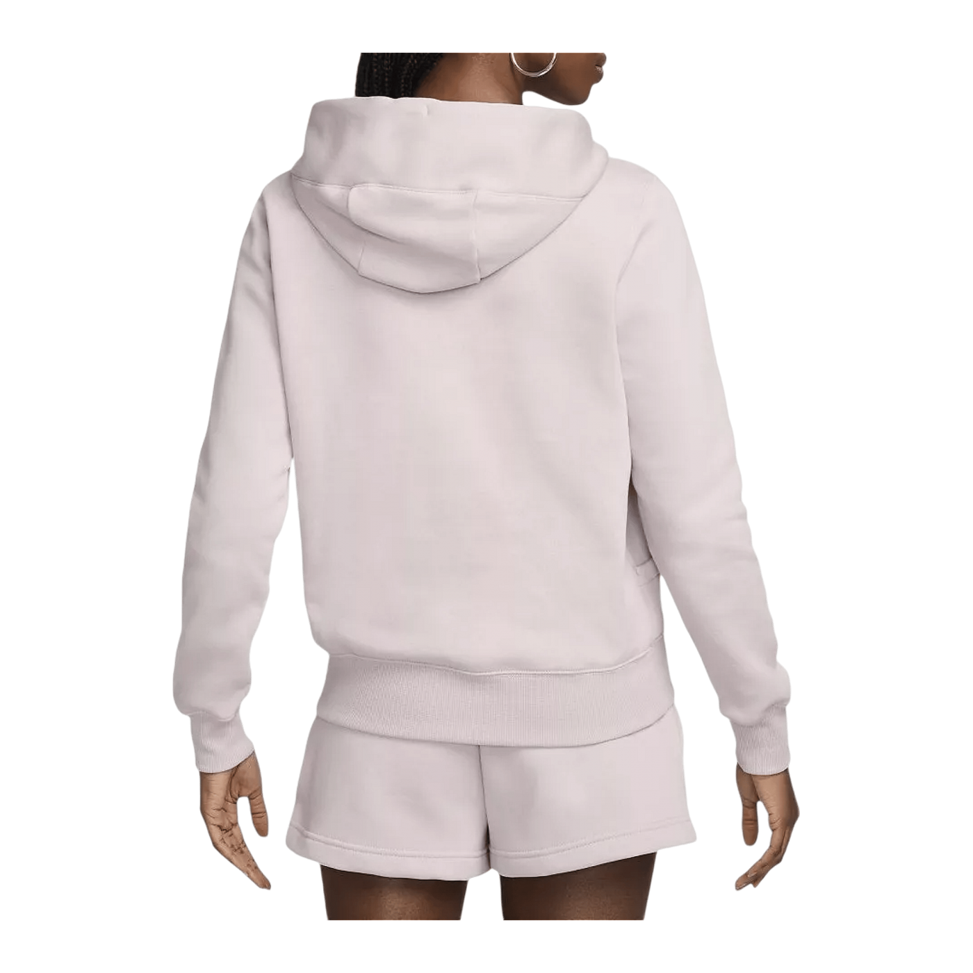 Nike Phoenix Fleece Hoody Damen Grau Lila F019