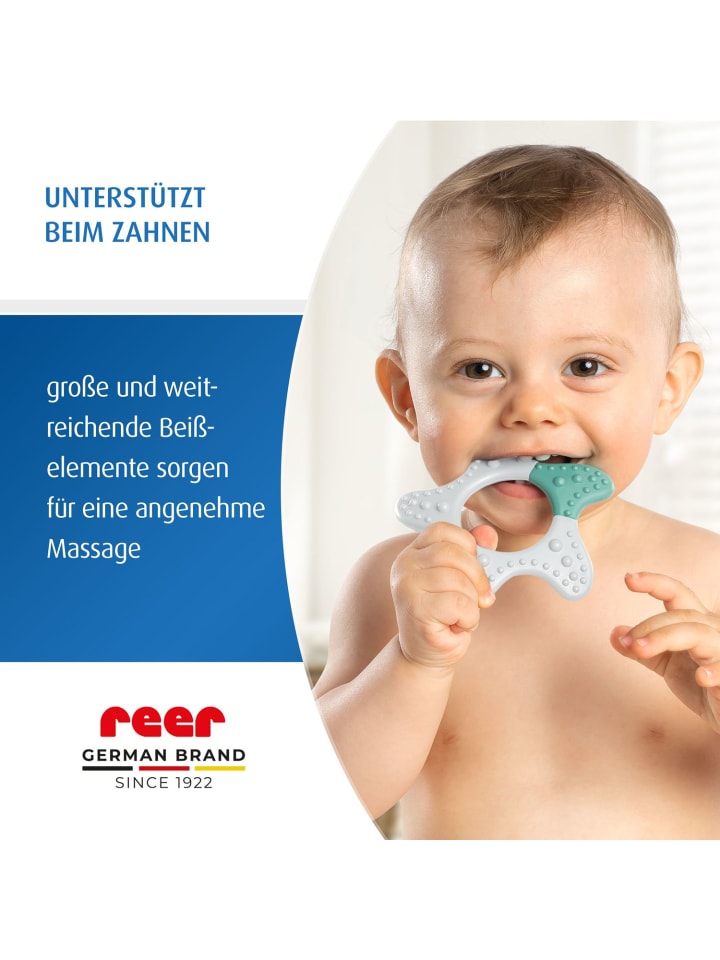 Reer Massage-Beißring Stern in Mehrfarbig ab 0 Monate günstig kaufen onesize