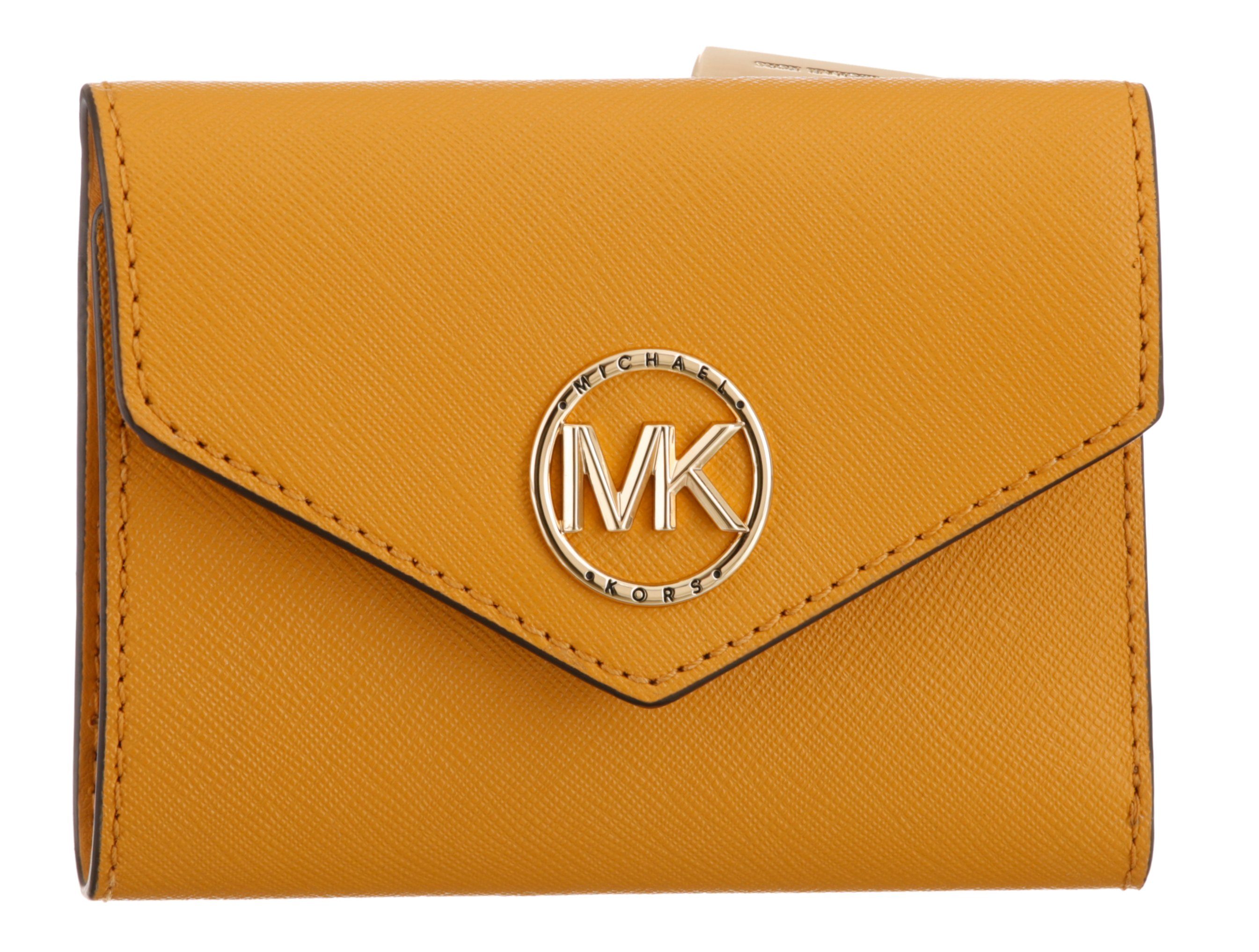 MICHAEL KORS Geldbörse TRIFOLD, mit goldfarbenen Logo