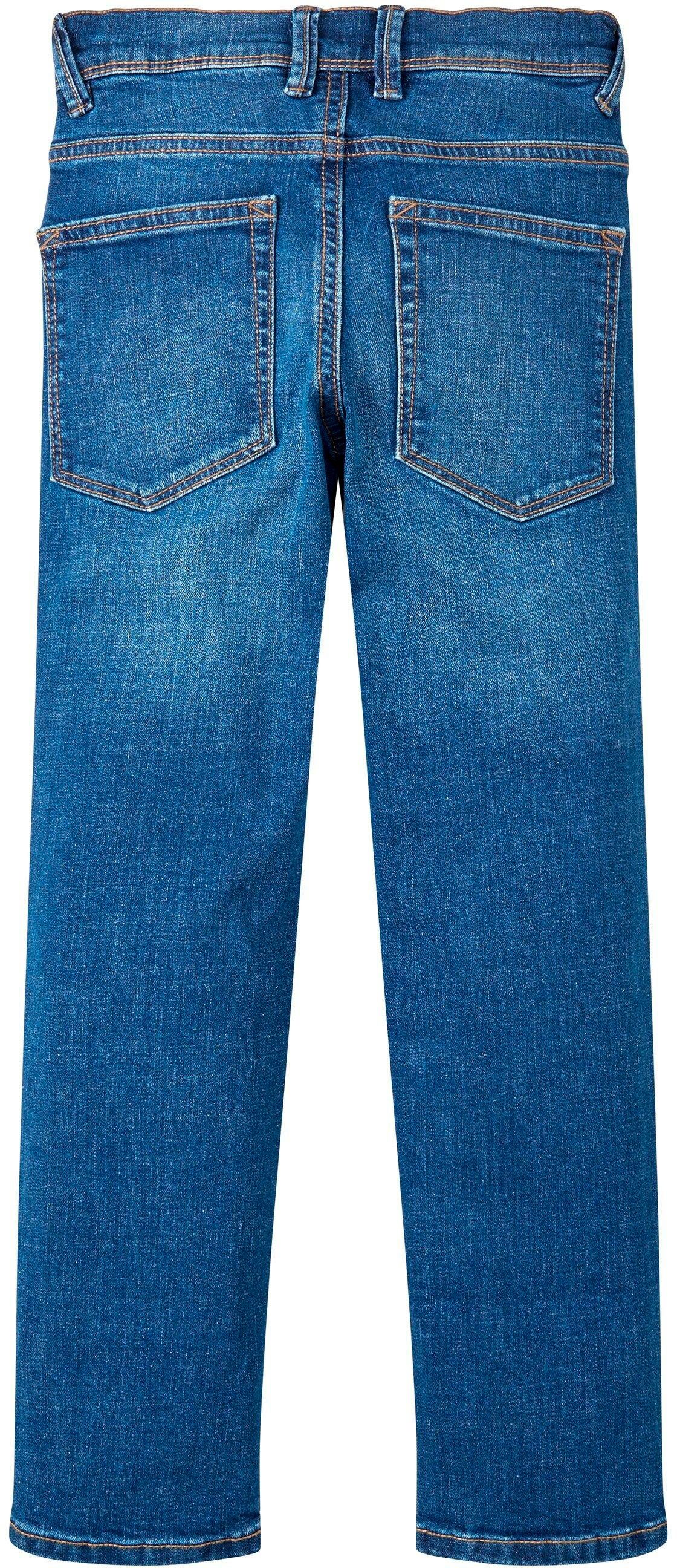 TOM TAILOR Slim-fit-Jeans Tim mit Knopf- und Reißverschluss