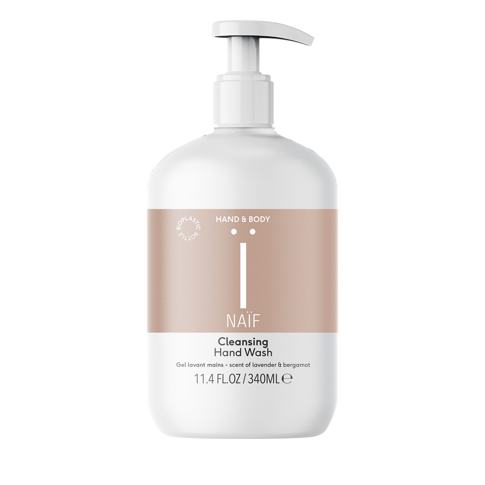 Naïf Natural Skincare Cleansing Hand Wash Gel Lavant Mains