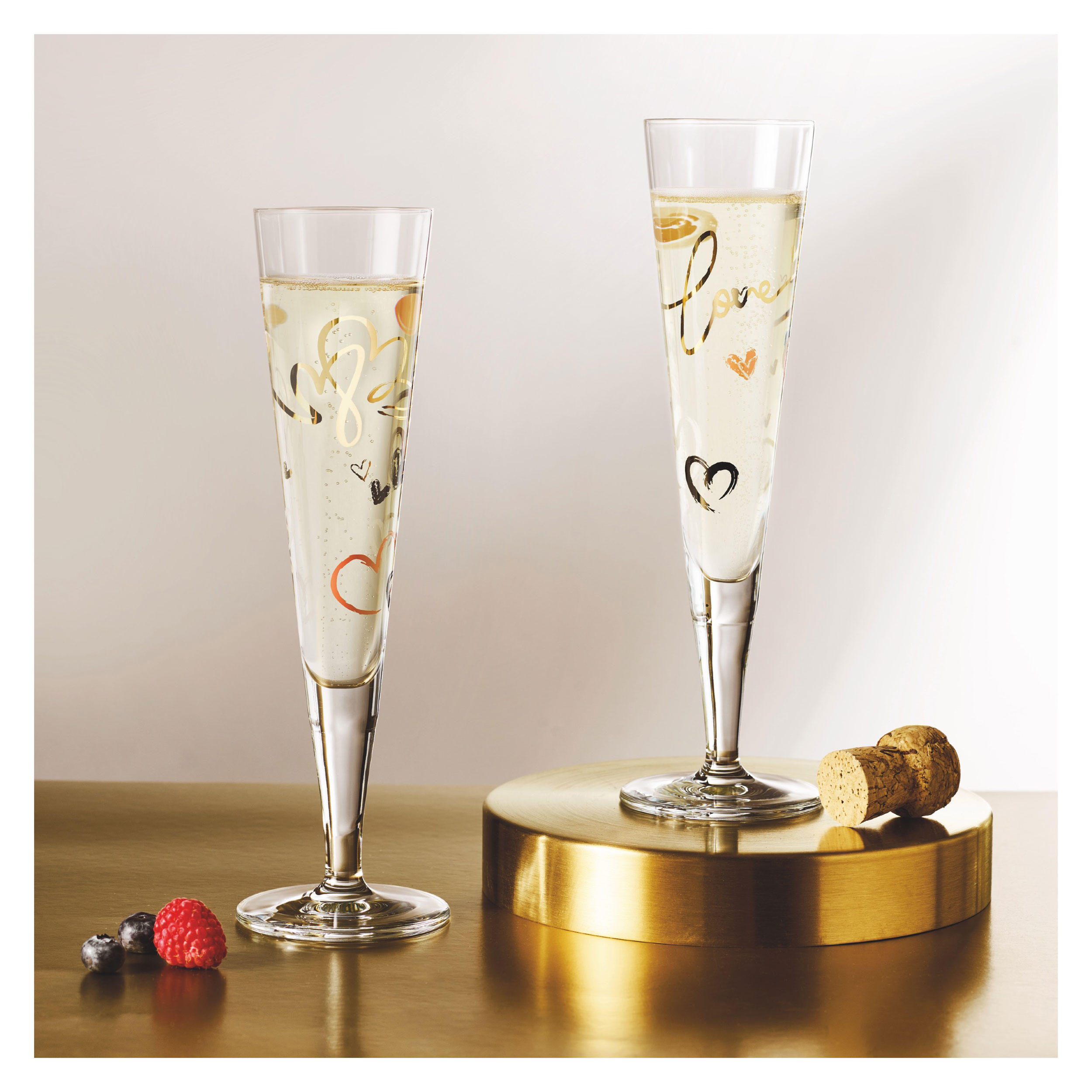 Ritzenhoff Cristal2er Champagnerglas 205ml