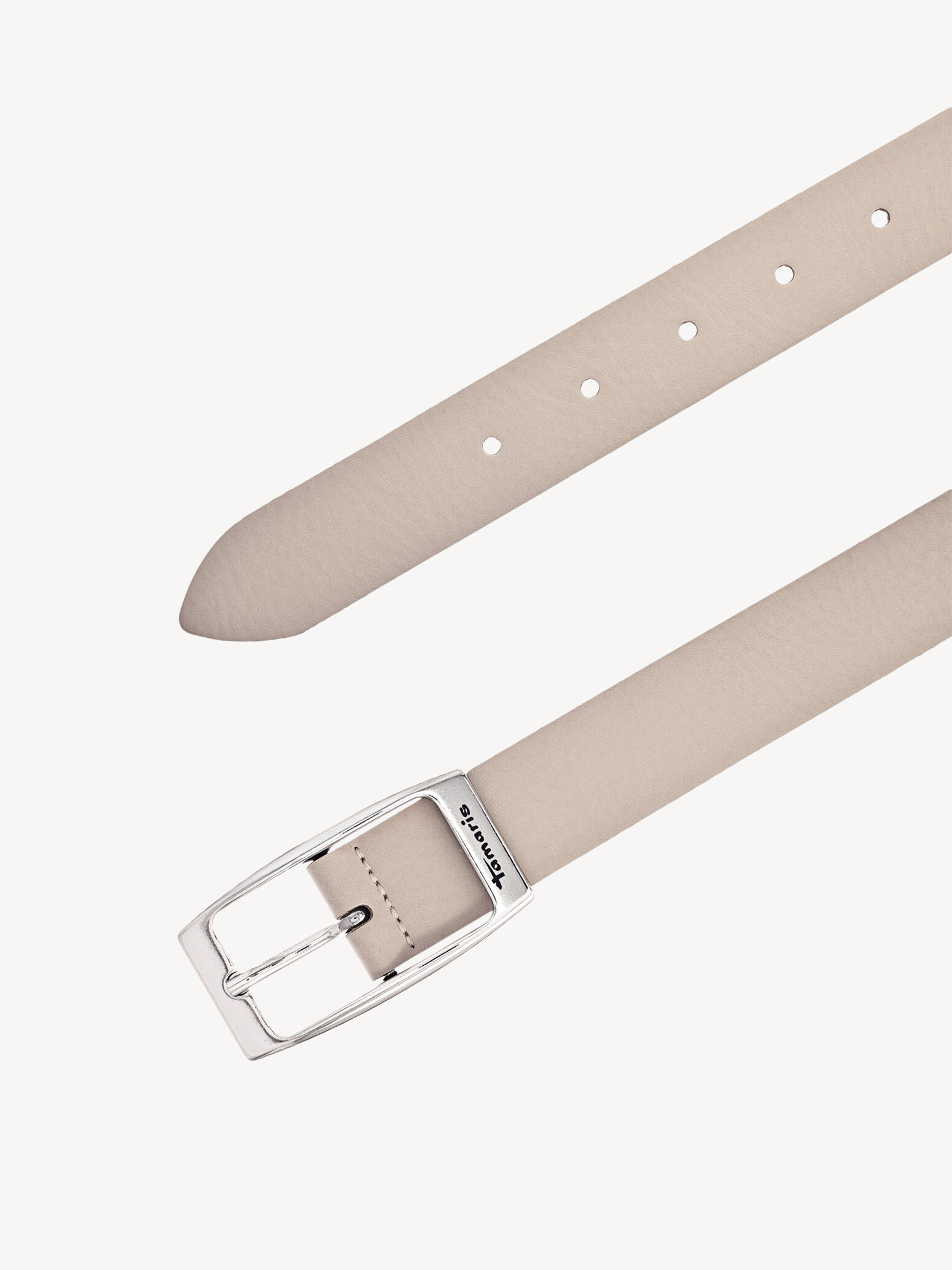 Ceinture en cuir - beige