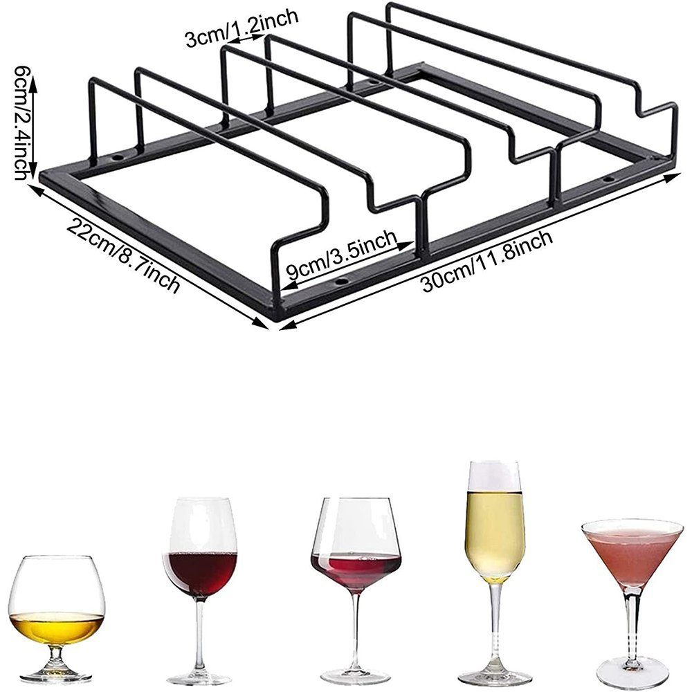 Zimtky Gläserhalter Eleganter Wein Becherhalter - Stilvoll und praktisch