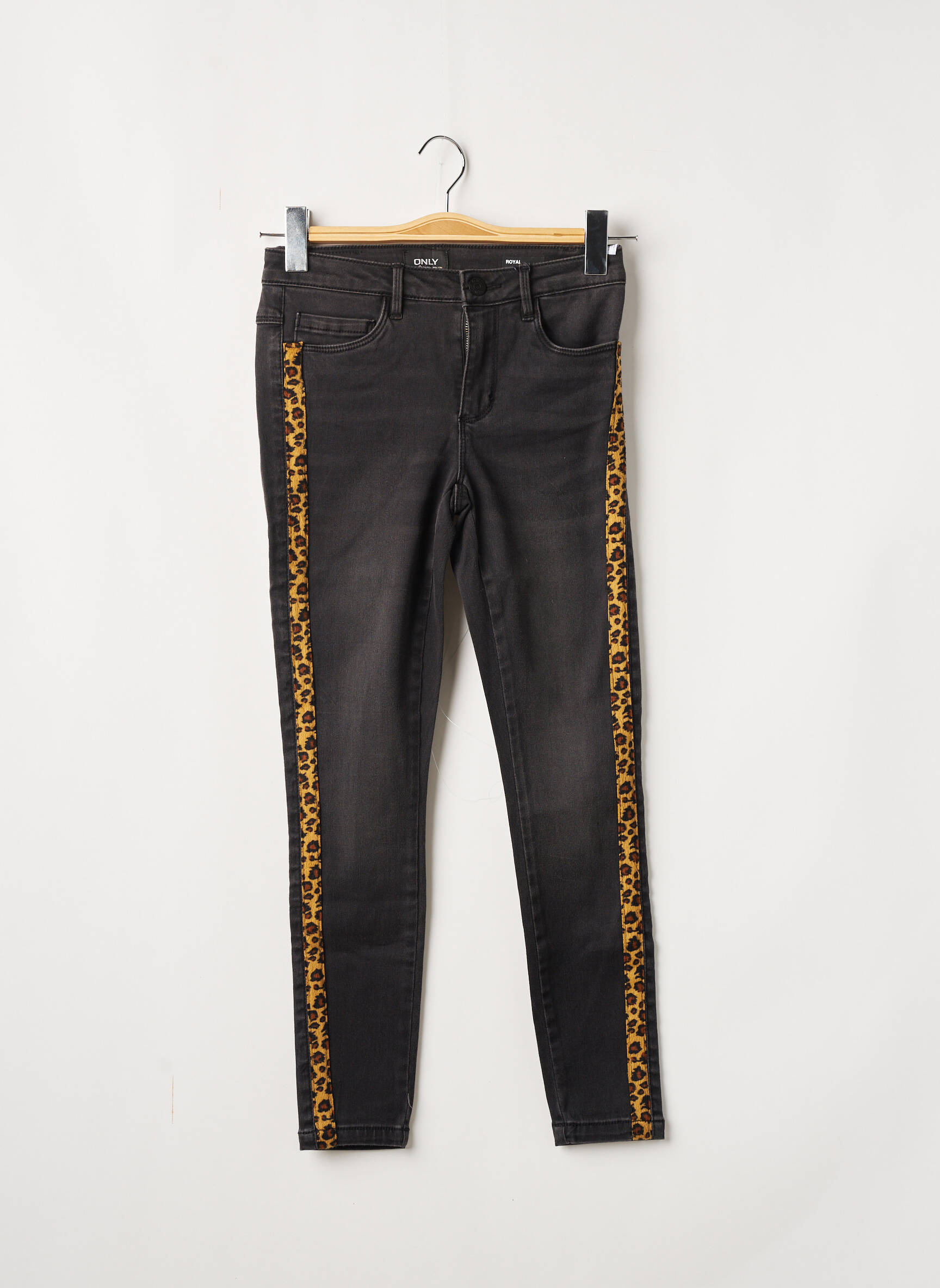 Only Jeans Coupe Slim Femme couleur noir