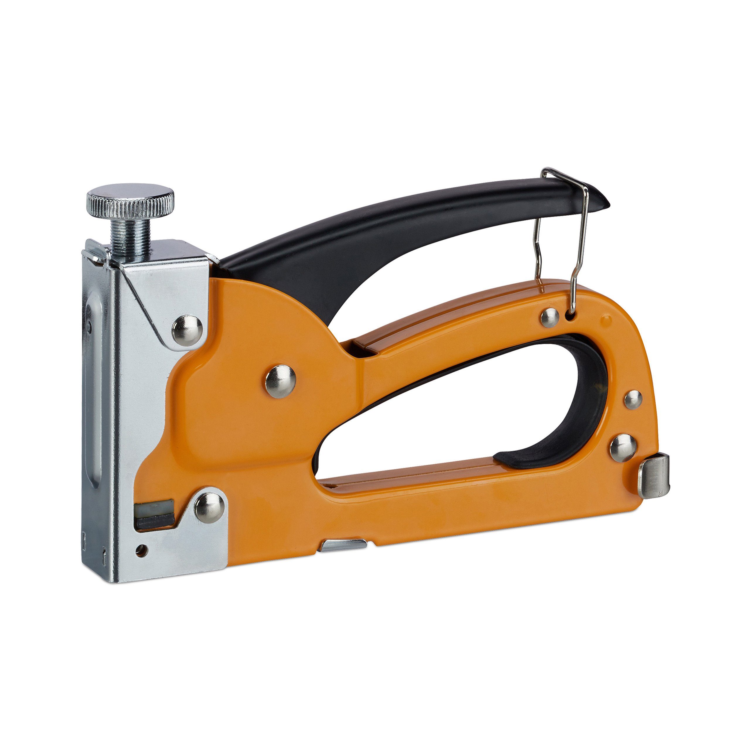 relaxdays Handtacker Handtacker mit 500 Klammern