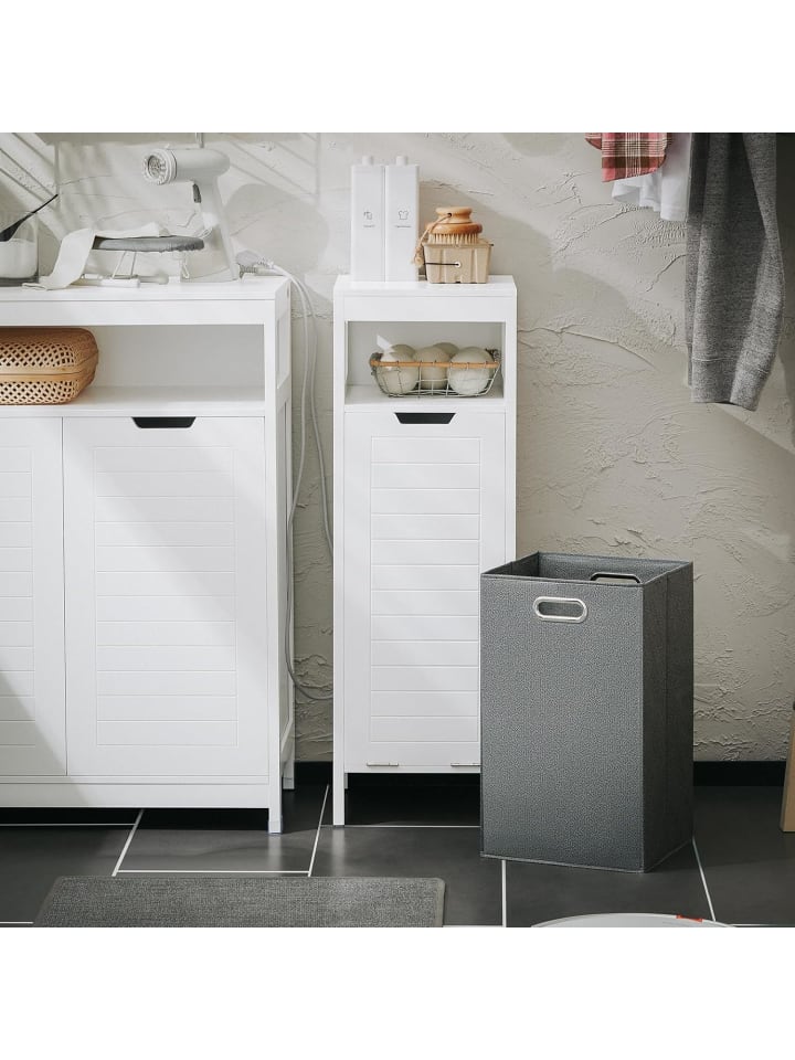 SoBuy Wäscheschrank in Weiß - (B)30 x (H)90 x (T)30cm günstig kaufen onesize