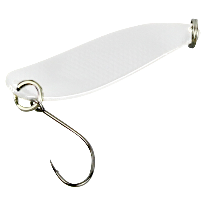 FTM Trout Spoon Hammer (3,2 g, Weiß/Gelb UV)
