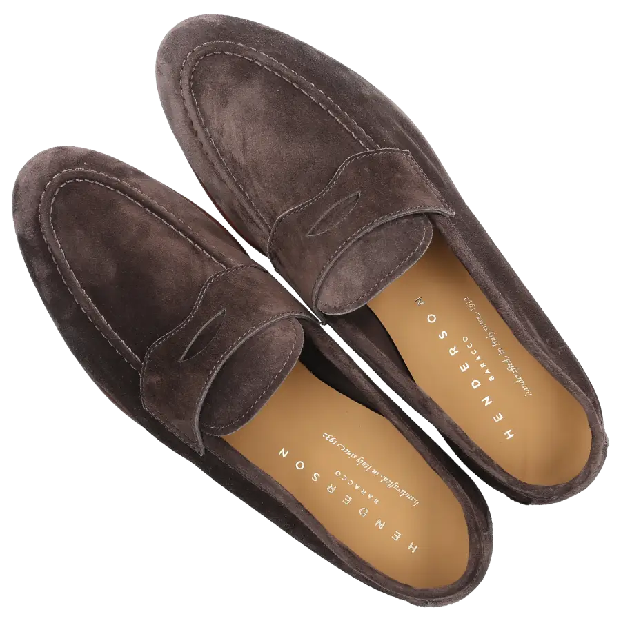 Henderson - Loafer 74400 Veloursleder - braun