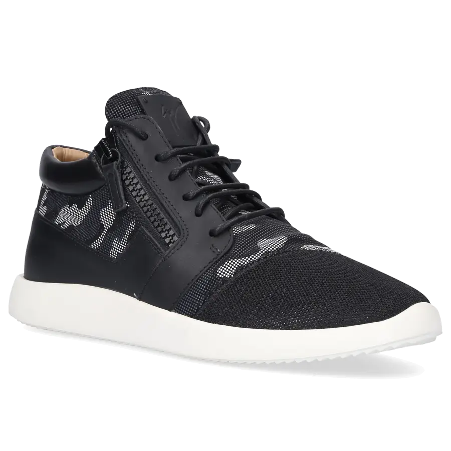 Giuseppe Zanotti - Sneaker high MEGATRON Kalbsleder - schwarz