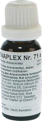 REGENAPLEX Nr.71 a Tropfen zum Einnehmen  15 ml  Tropfen zum Einnehmen