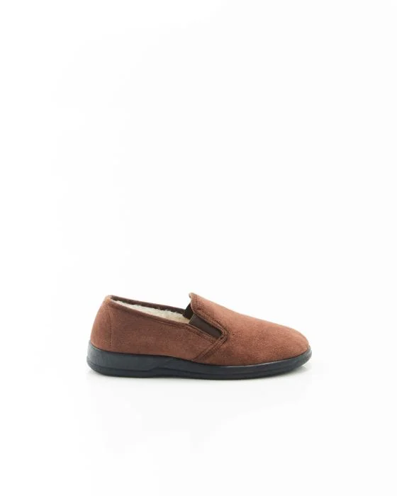 Pantoufles fourrées pure laine