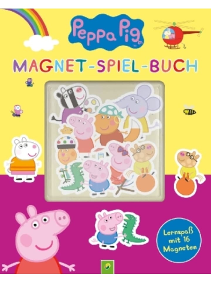 Schwager & Steinlein Buch - Peppa Pig Magnet-Spiel-Buch günstig kaufen onesize