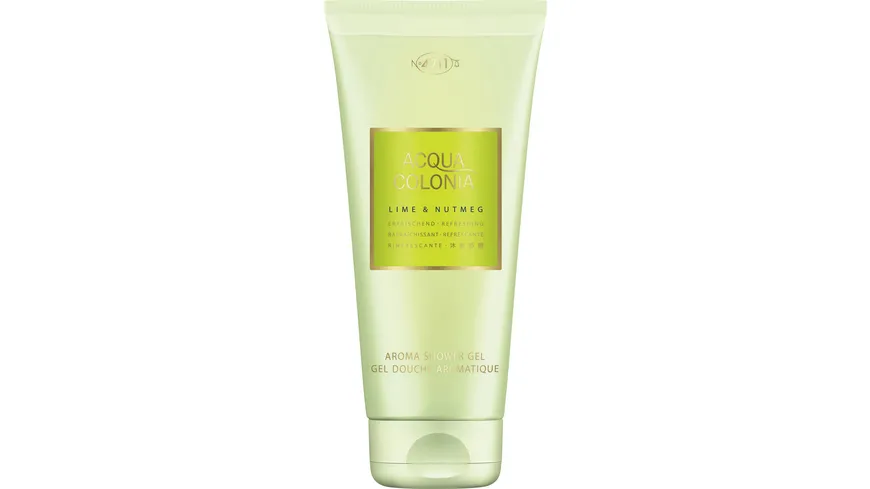 4711 ACQUA COLONIA Showergel LIME+NUTMEG 200 ml