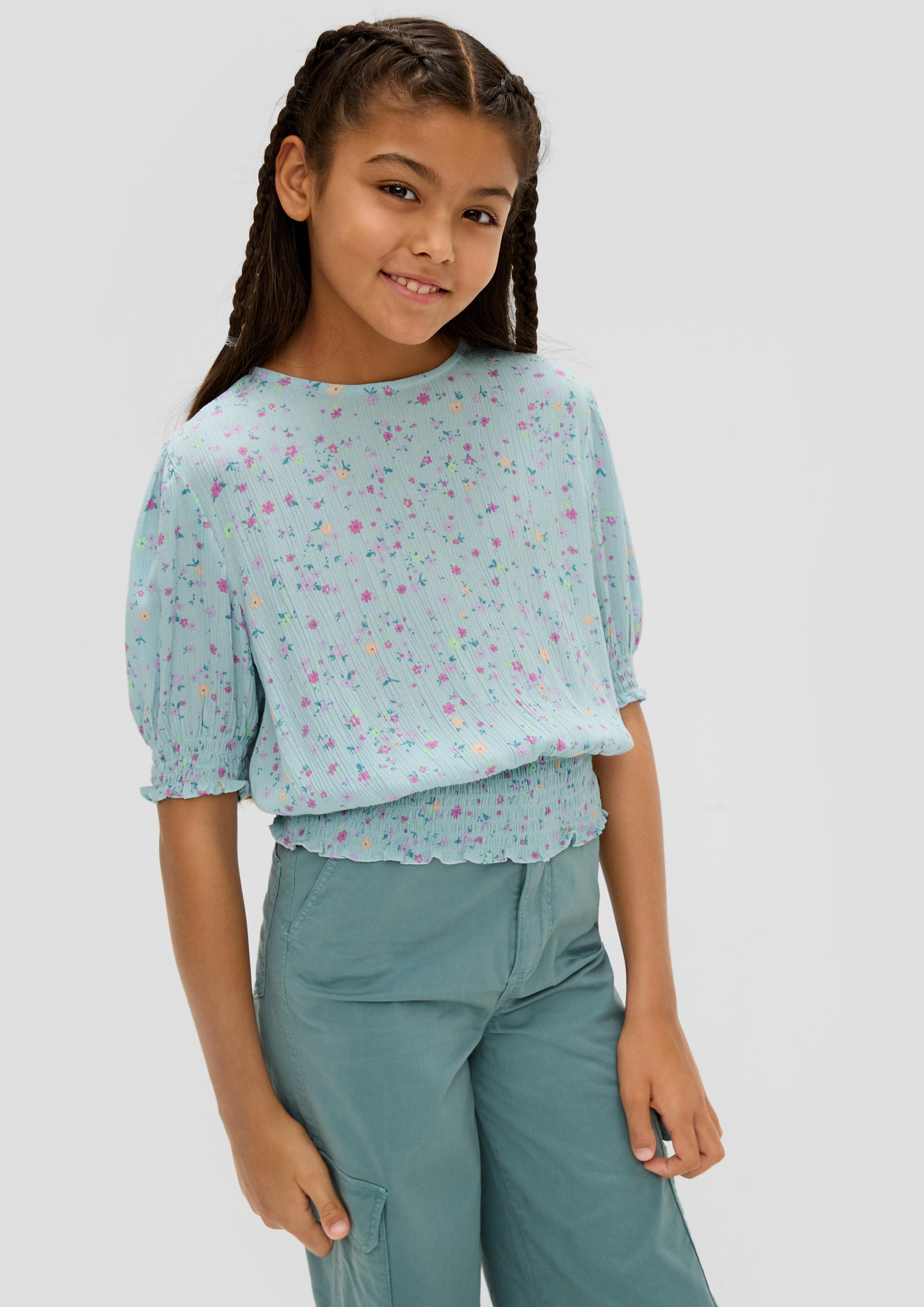 Bluse mit Smok-Detail  2142415-61A1
