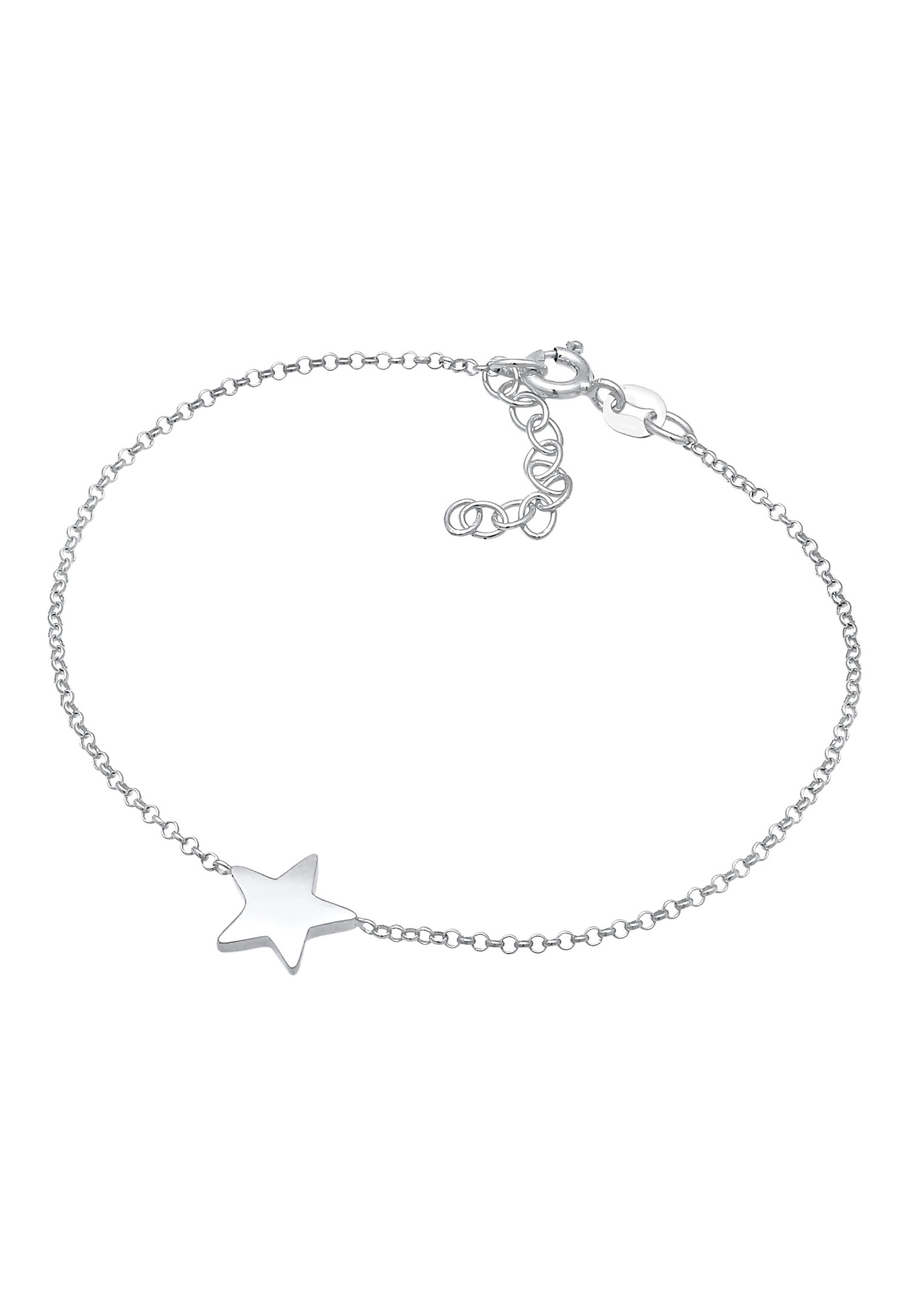 Pendentif Elli pour femme « Astro Star » orné d'un motif délicat en argent sterling 925