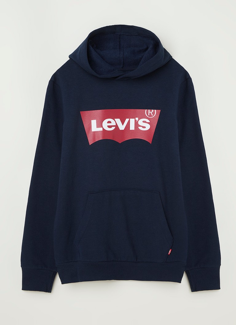 Mikina s kapucí Levi's s potiskem loga